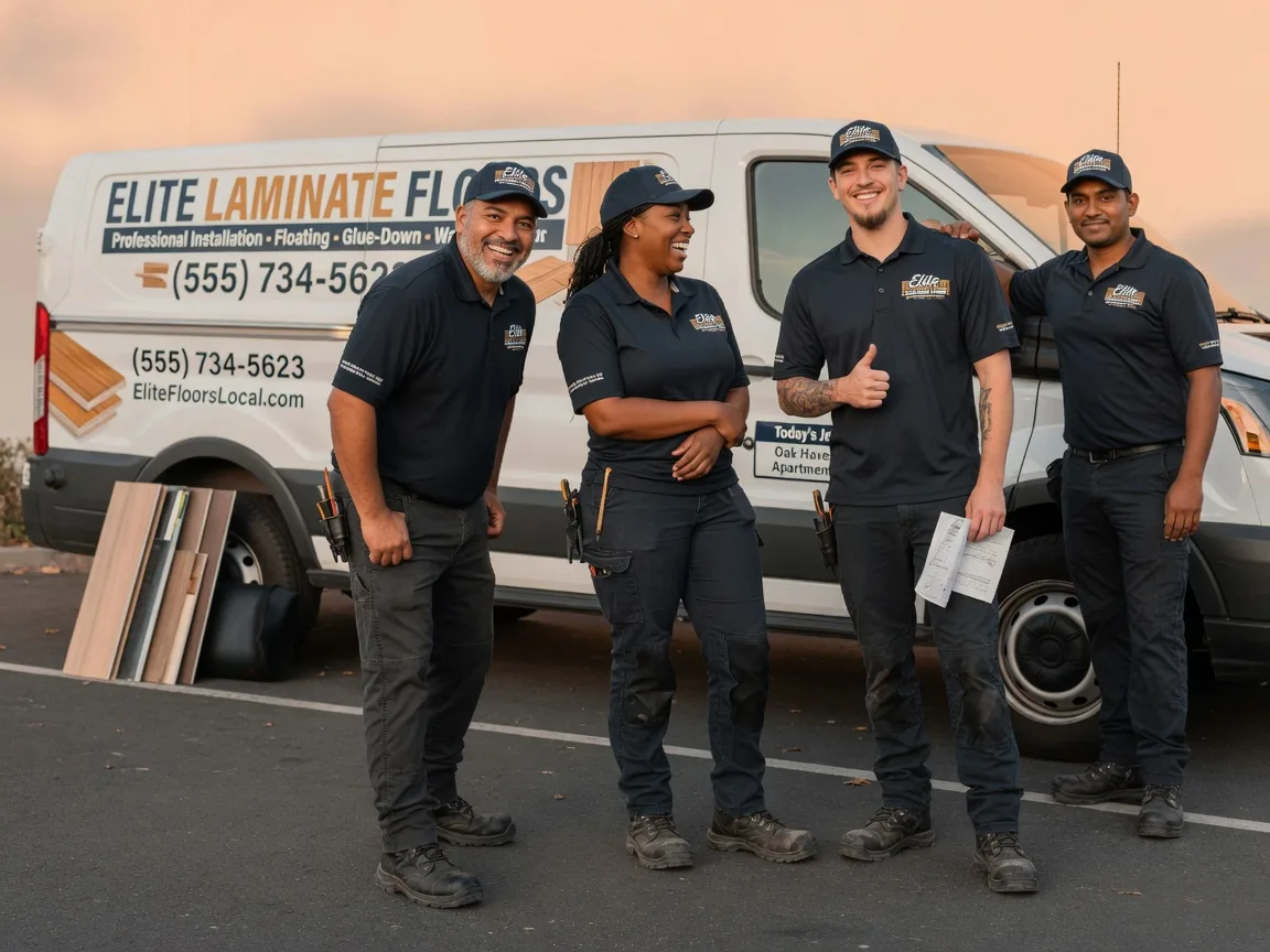 Laminate flooring installation company in Crescent, IA